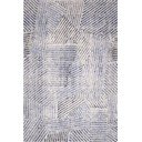 Svetlomodrý vlnený koberec 133x180 cm Strokes – Agnella
