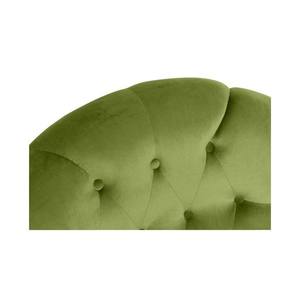 Zelené kreslo Max Winzer Camilla Velor-image-2