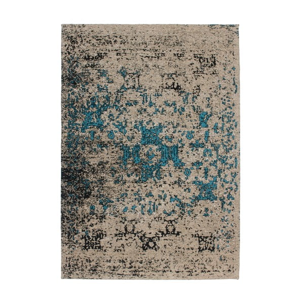 Béžovo-modrý koberec Kayoom Autumn Beige, 120 x 170 cm
