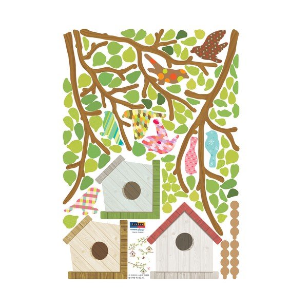Samolepka Ambiance Sticks And Birds-image-4