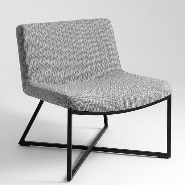 Svetlosivé kreslo Custom Form Zero-image-4