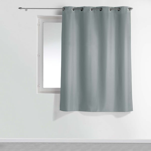 Sivý záves 140x180 cm Essentiel – douceur d'intérieur