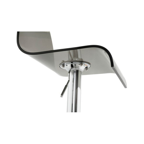 Sivá barová stolička Kokoon Plexi-image-1