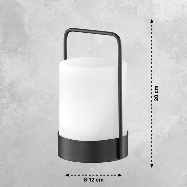 LED solárne stmievateľné vonkajšie svietidlo na diaľkové ovládanie ø 12 cm Casoli – Fischer &amp; Honsel-image-1