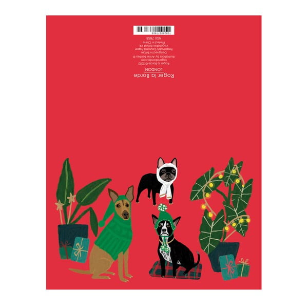 Prianie v súprave 8 ks s vianočným motívom Cat and Dog Palais  – Roger la Borde-image-1