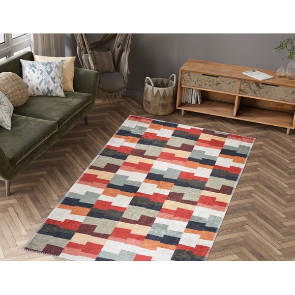 Prateľný koberec 160x230 cm Blocks of Fun – Vitaus-image-1