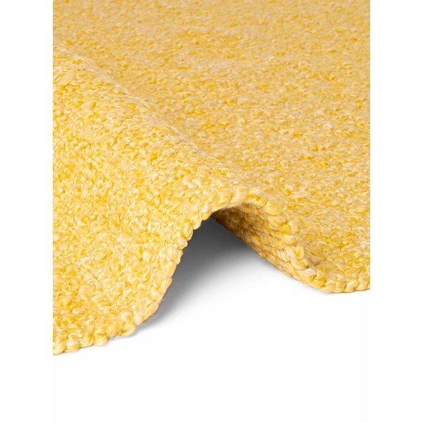 Žltý ručne tkaný behúň z materiálu buklé 80x200 cm Notting Hill Portobello – Ted Baker-image-3