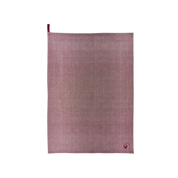 Ružová kuchynská utierka z bavlny Södahl, 50 x 70 cm