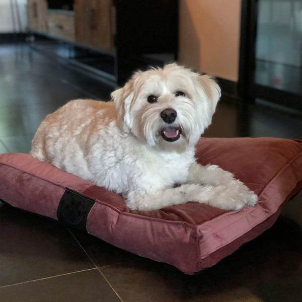 Ružový semišový pelech 75x55 cm Middle Stitch - Ego Dekor-image-1