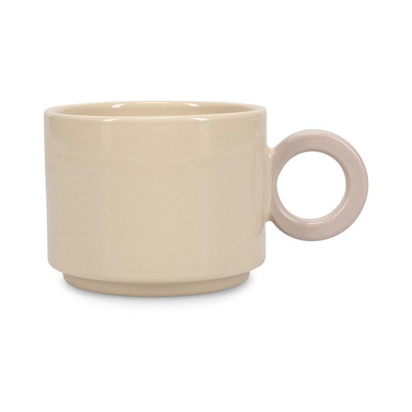 Béžový kameninový hrnček 280 ml Lou – ONA