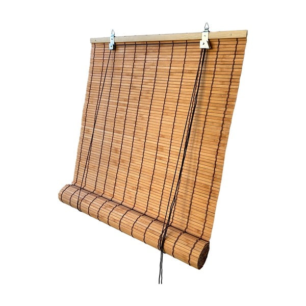 Bambusová roleta v prírodnej farbe 90x220 cm Zeva – Gardinia-image-3