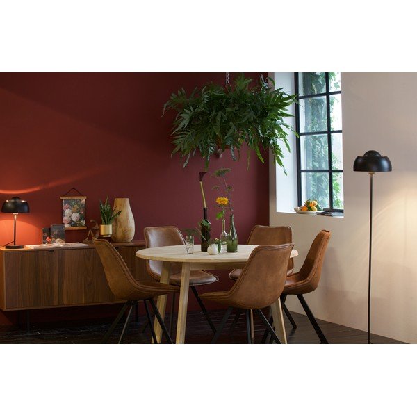 Jedálenský stôl z dubového dreva WOOOD Disc, Ø 120 cm-image-1