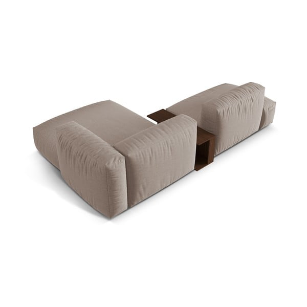 Béžová modulárna rohová pohovka (pravý roh) Martina – Micadoni Home-image-3