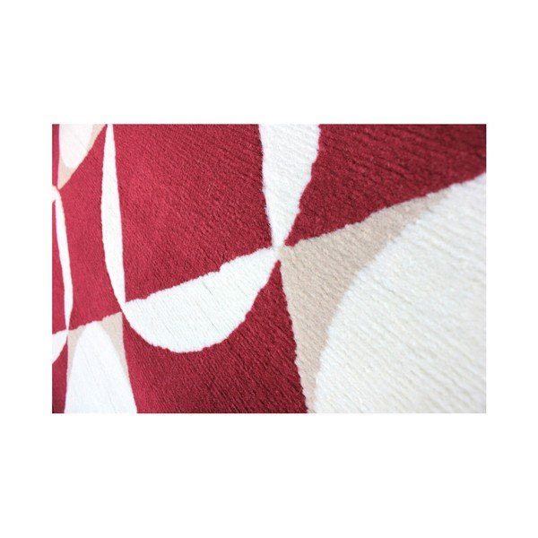 Červený koberec Flair Rugs Carnaby Element Red, 160 × 230 cm-image-3