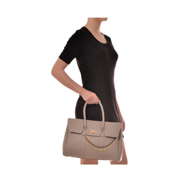 Svetlohnedá kožená kabelka Mangotti Bags Felipa-image-4