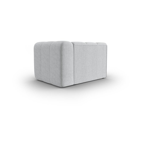 Svetlosivý modul pohovky (pravý roh) Lupine – Micadoni Home-image-3