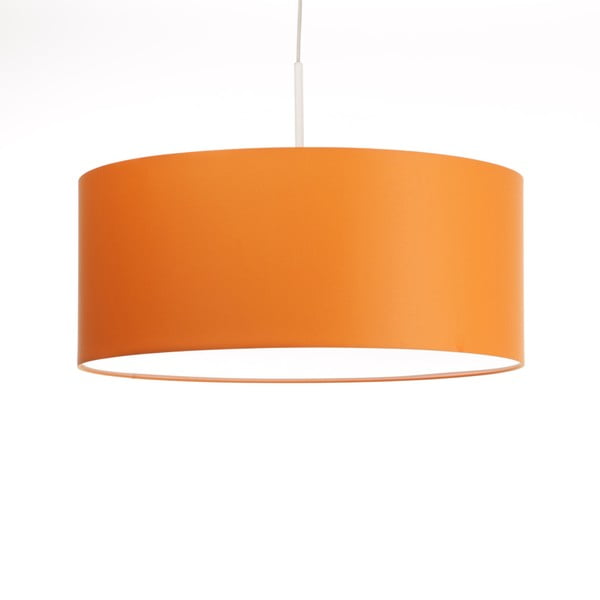 Oranžové stropné svetlo 4room Artist, variabilná dĺžka, Ø 60 cm