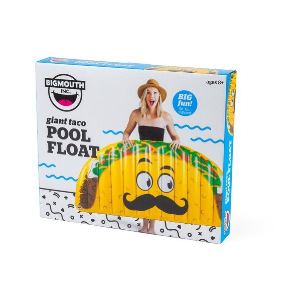 Nafukovací matrac v tvare taco Big Mouth Inc.-image-1
