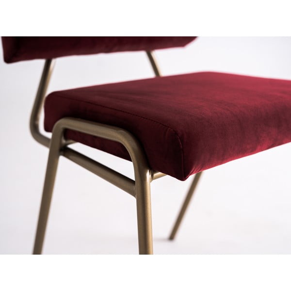 Červená jedálenská stolička Simple - CustomForm-image-2