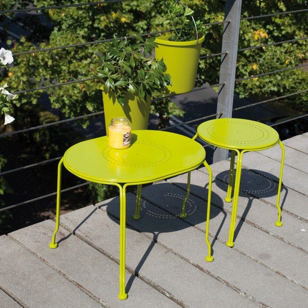Zelený stolík na balkón Esschert Design Nature-image-1