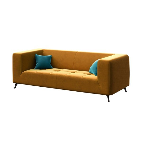 Medovožltá pohovka MESONICA Toro, 217 cm-image-2