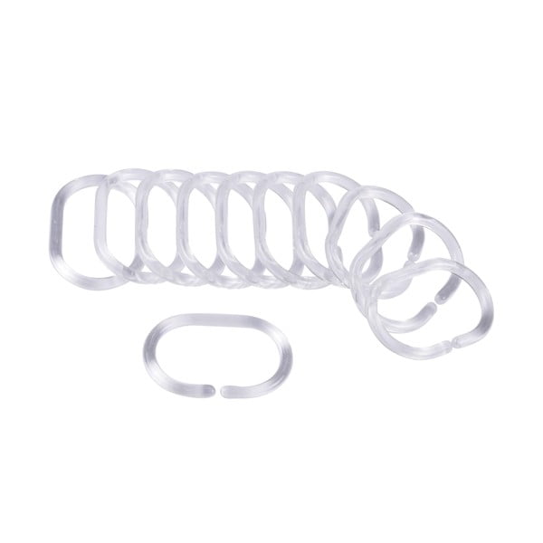 Háčiky k sprchovému závesu v súprave 12 ks 4 cm Vitamine – douceur d'intérieur