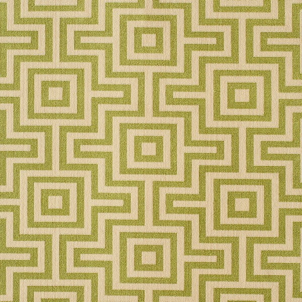 Zelený koberec Nourison Baja Lima, 170 × 119 cm