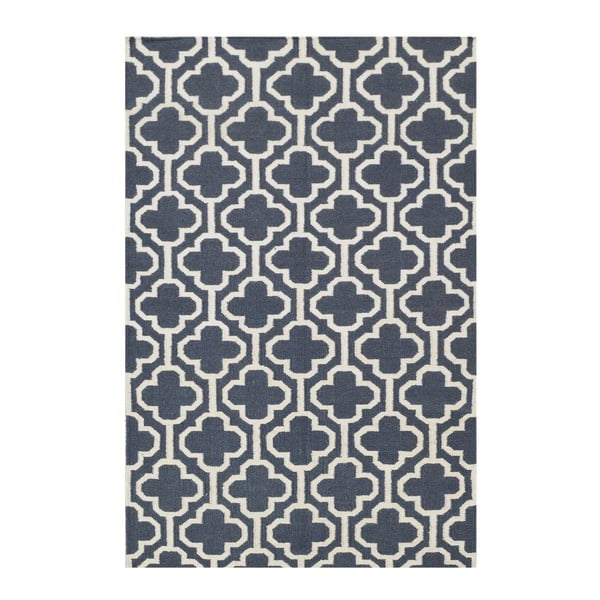 Vlnený koberec Penelope Dark Grey, 140x200 cm