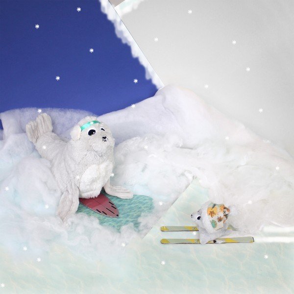 Plyšové hračky v súprave 2 ks Ptipotos Ploufou – Les Deglingos-image-1