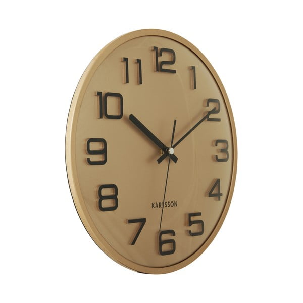 Nástenné hodiny ø 30,5 cm 3D Numbers – Karlsson-image-2