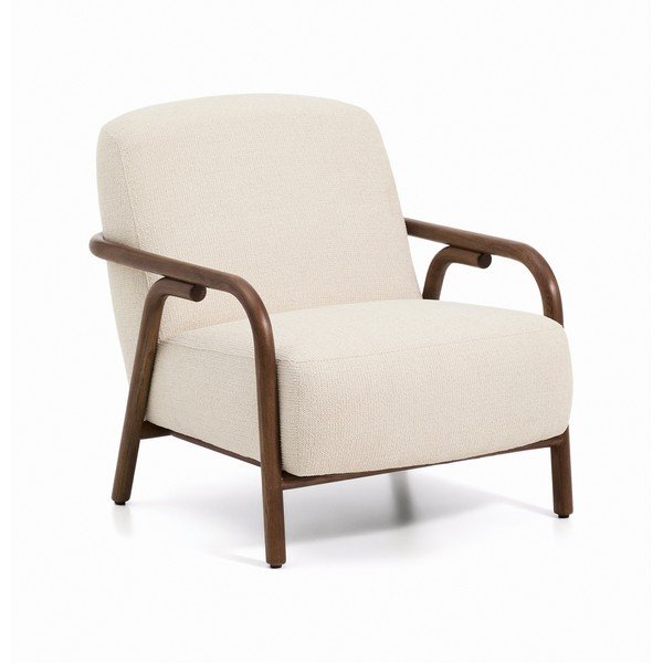 Béžové ženilkové kreslo Sylo – Kave Home