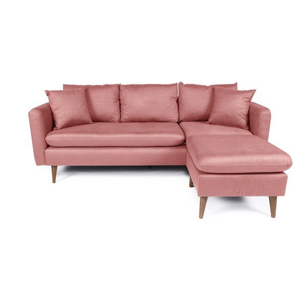 Svetloružová pohovka 215 cm Sofia – Balcab Home