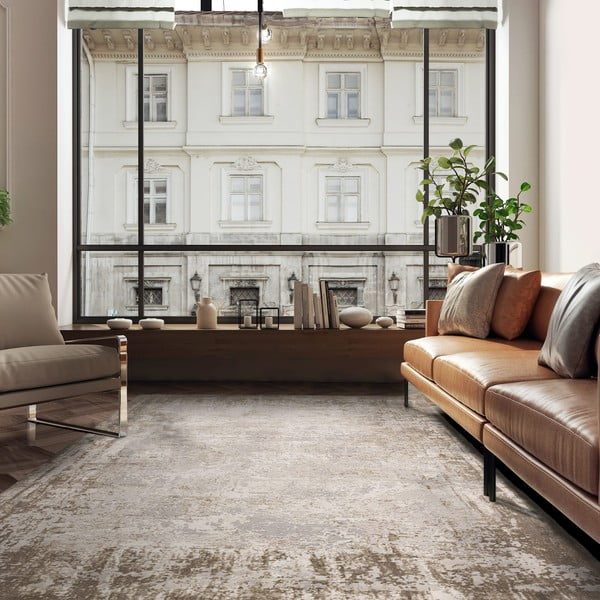 Béžový koberec 120x170 cm Kuza – Asiatic Carpets-image-1