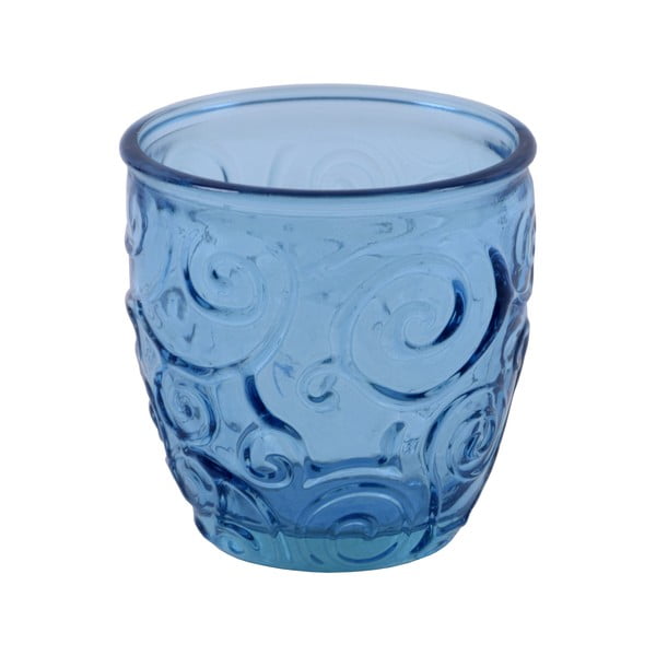 Modrý pohár z recyklovaného skla Ego Dekor Triana, 250 ml