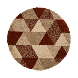 Koberec Think Rugs Royal Nomadic Trinagle, ø 160 cm