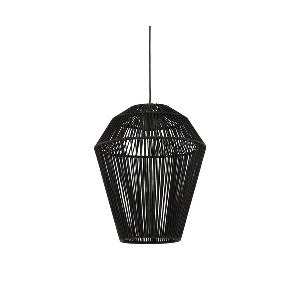 Čierne stropné svietidlo ø 30 cm Deya - Light & Living-image-2