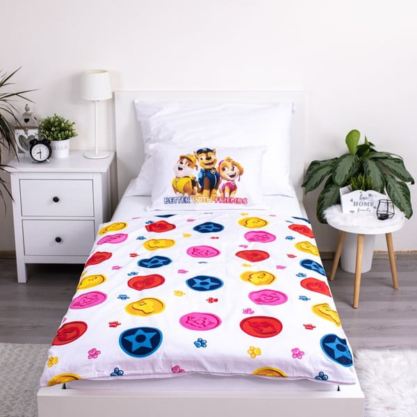 Bavlnené detské obliečky do postieľky 100x135 cm Paw Patrol – Jerry Fabrics-image-2
