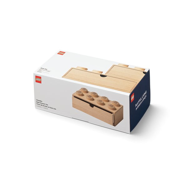 Detský úložný box z dubového dreva LEGO® Wood-image-3