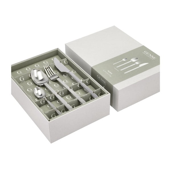 Antikoro príbor v striebornej farbe 16 ks Norm – Gense-image-3