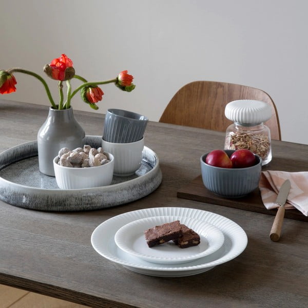 Biely porcelánový tanier Kähler Design Hammershoi, ⌀ 27 cm-image-1
