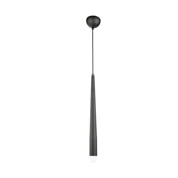 Čierne závesné svietidlo ø 10 cm Agusta – Squid Lighting-image-1