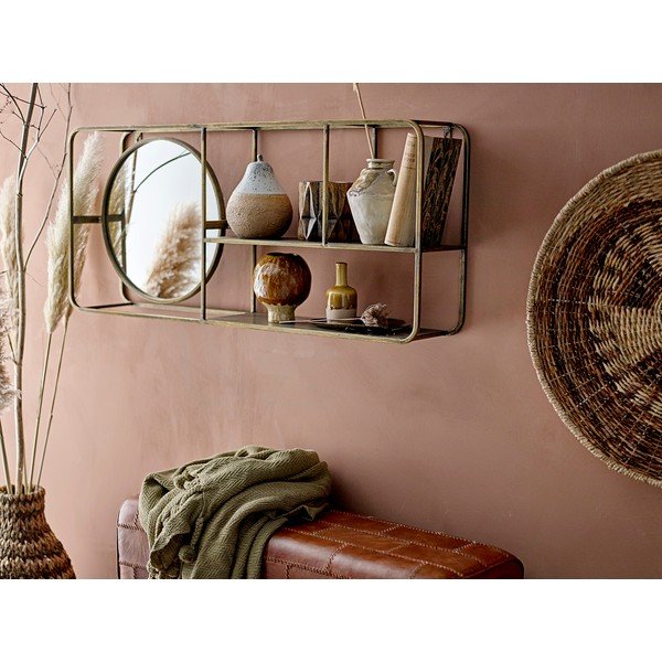 Béžová kameninová váza Bloomingville Ines, výška 18 cm-image-3