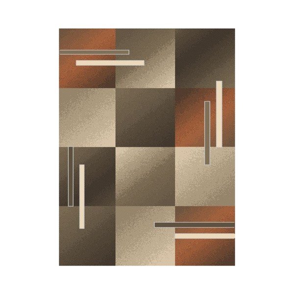 Hnedo-sivý  koberec Webtappeti Modern, 160 x 230 cm-image-1