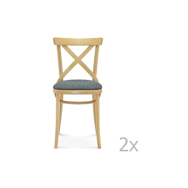 Sada 2 drevených stoličiek Fameg Kield