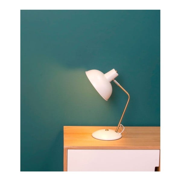 Biela stolová lampa Leitmotiv Hood-image-2