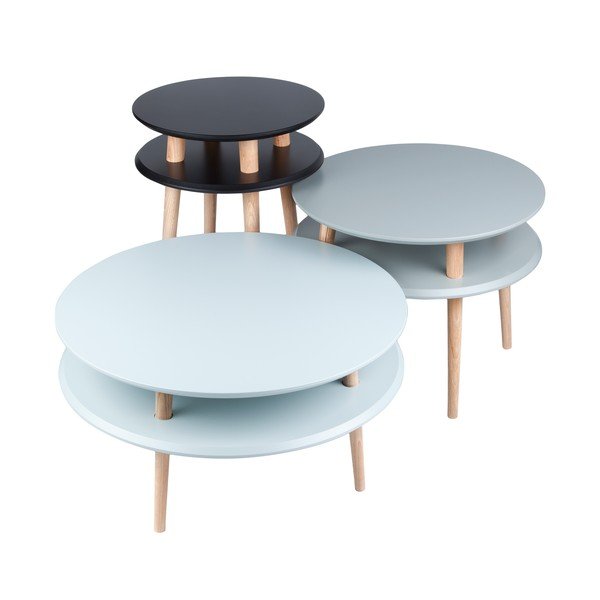 Tmavosivý konferenčný stolík Ragaba UFO, ⌀ 57 cm-image-2