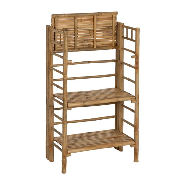 Bambusový regál v prírodnej farbe 61x104x34 cm Manali – Ixia-image-2
