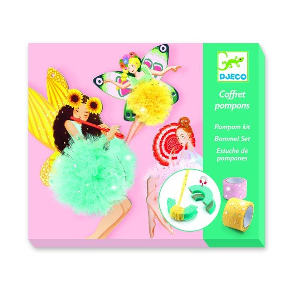 Set na výrobu brmbolcov Djeco Fairies-image-4