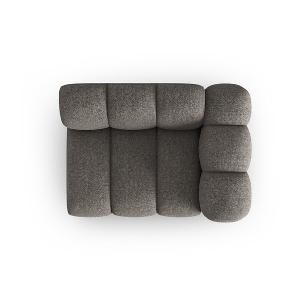 Tmavosivý modul pohovky (pravý roh) Lupine – Micadoni Home-image-2