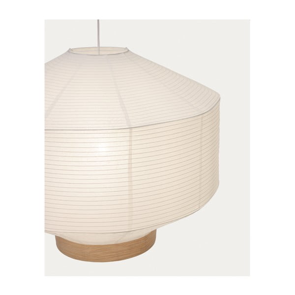 Biele tienidlo ø 80 cm Hila – Kave Home-image-3